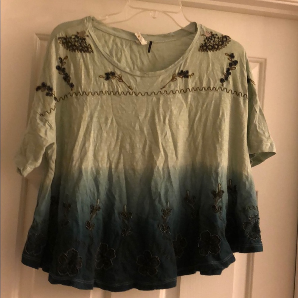 Free people ombré T-shirt
